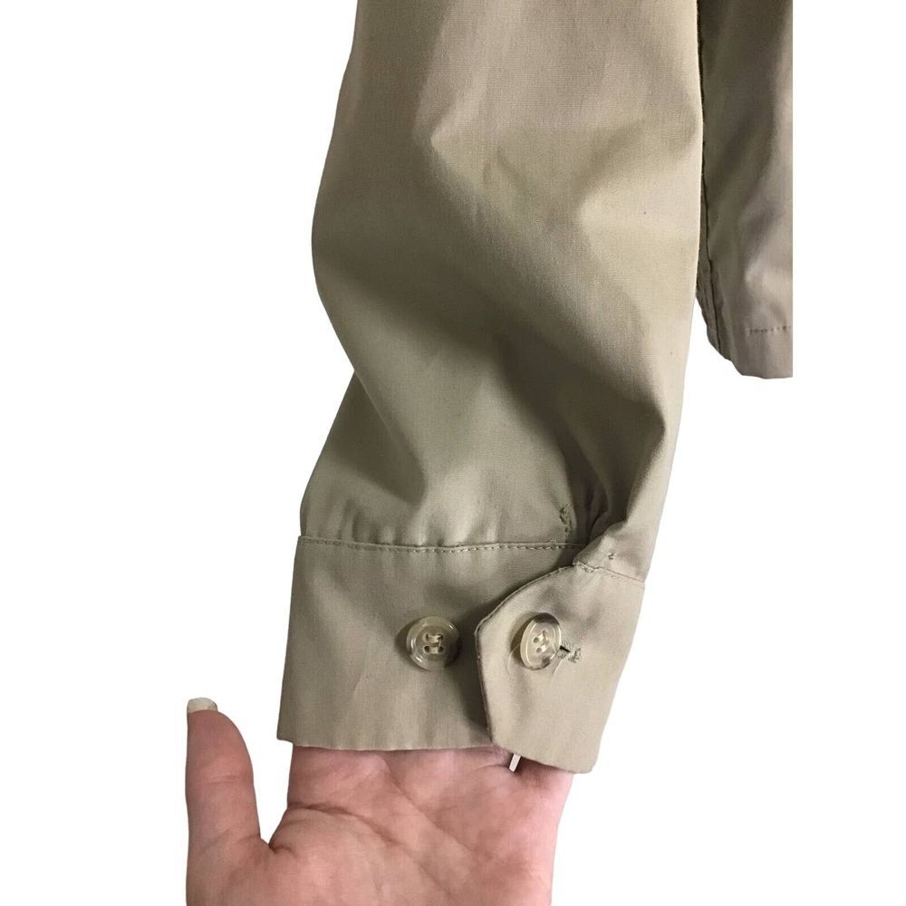 London Fog Vintage Polar Plush Tan Jacket Coat Men's Size 38 Regular Winter - Picture 8 of 10